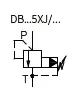 Клапан предохранительный.DB20-2-5XJ/315 315bar